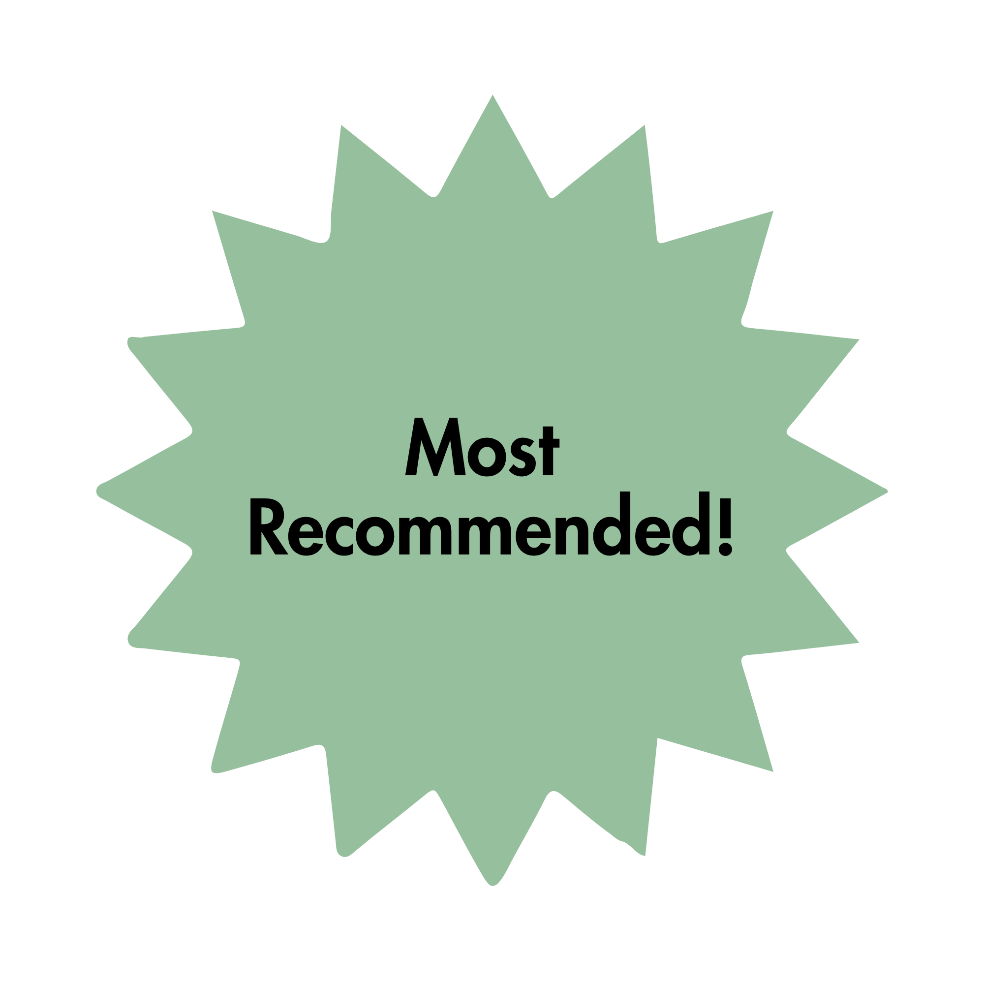Most Recommended